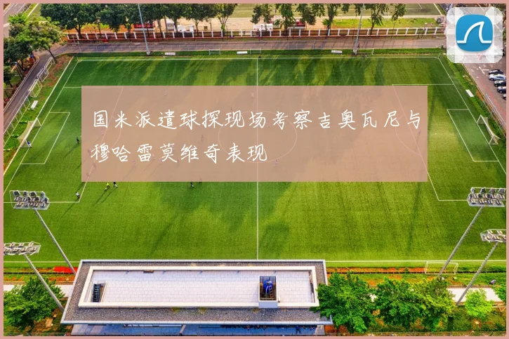 国米派遣球探现场考察吉奥瓦尼与穆哈雷莫维奇表现